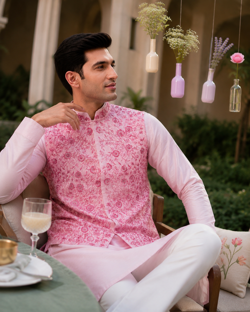 Blush Pink Bundi Set