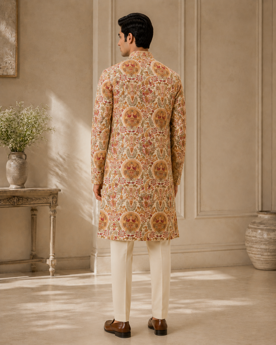 Men Ivory Kurta Set