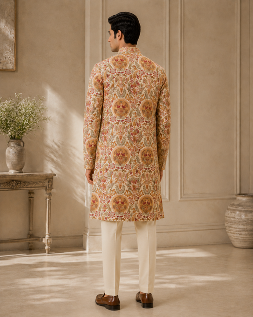 Men Ivory Kurta Set