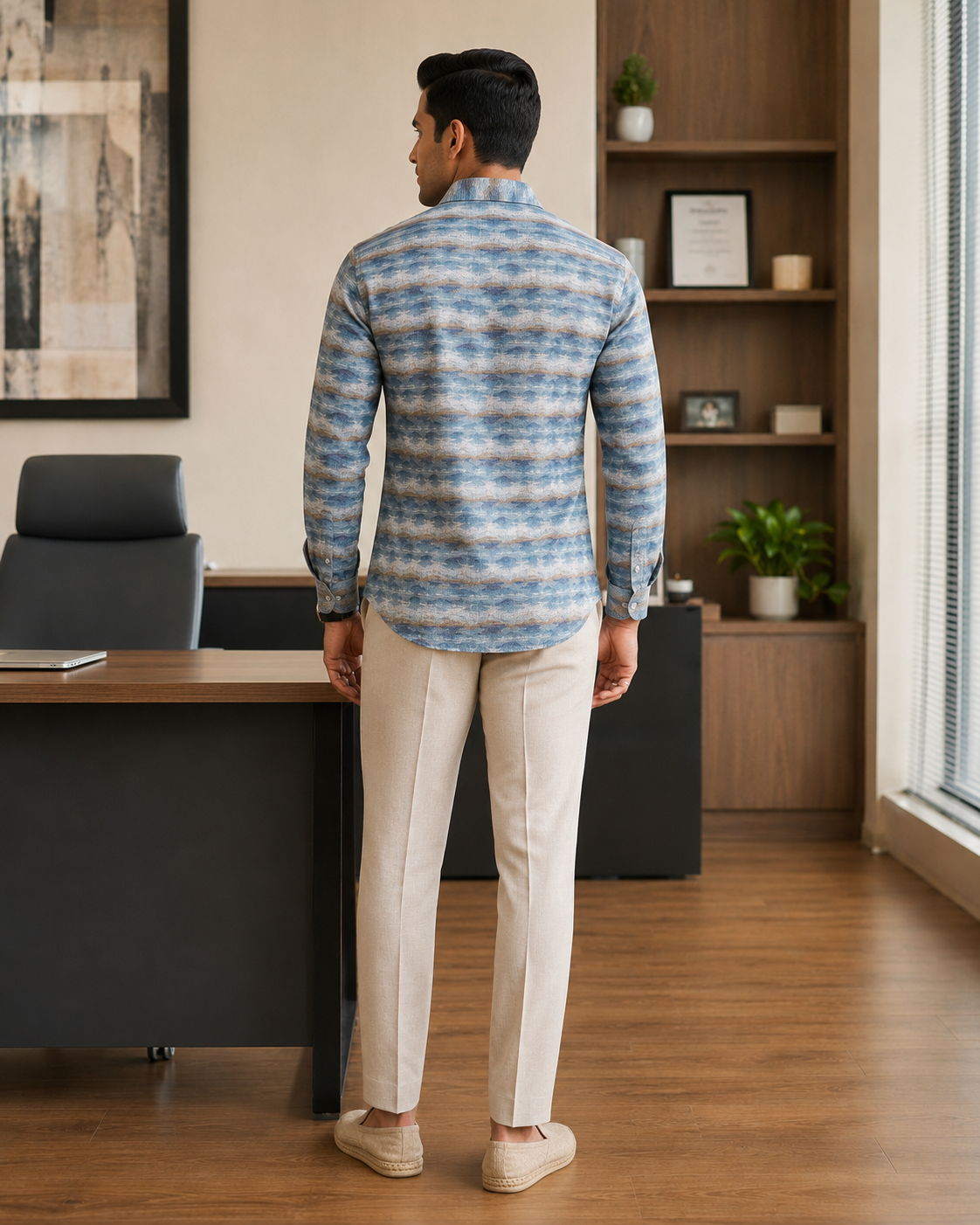 Horizon Brushstroke Luxury Shirt