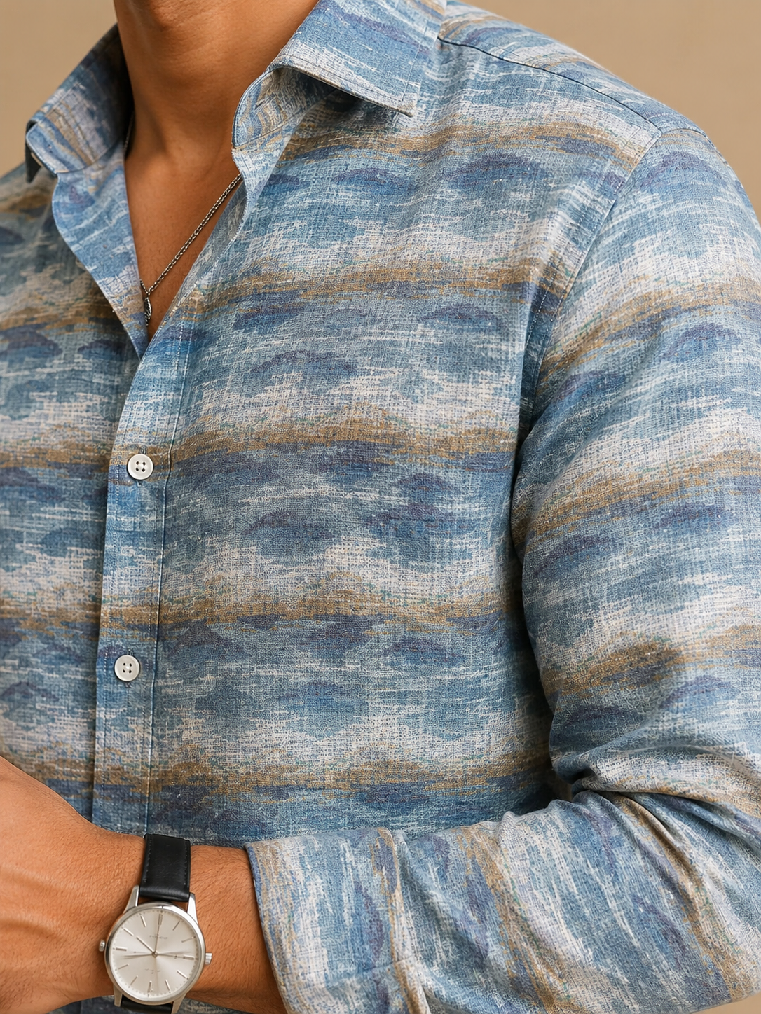 Horizon Brushstroke Luxury Shirt