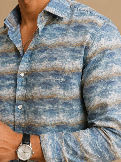 Horizon Brushstroke Luxury Shirt