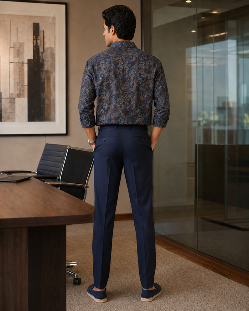 Midnight Paisley Luxury Shirt