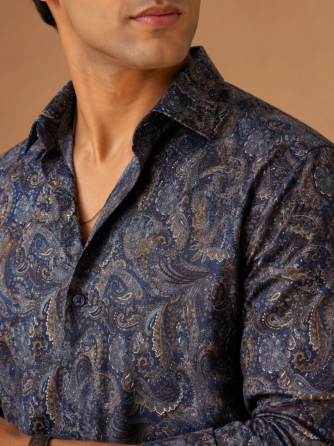 Midnight Paisley Luxury Shirt