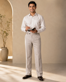 Men’s Imperial Black Pleated Formal Trouser