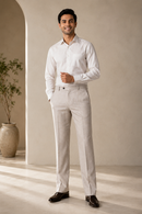 Men’s Imperial Black Pleated Formal Trouser