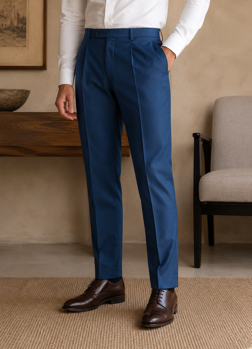 Imperial Blue Formal Trouser