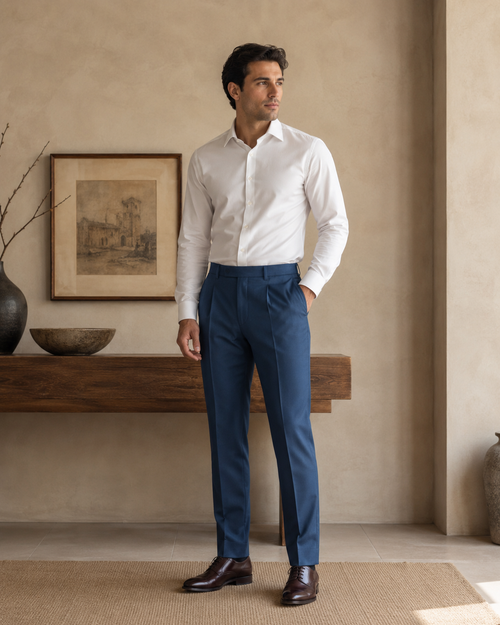 Imperial Blue Formal Trouser