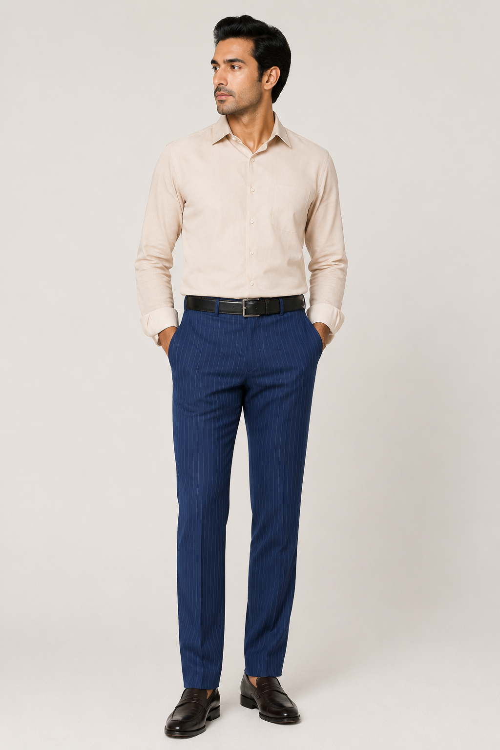 Imperial Blue Slim Trouser