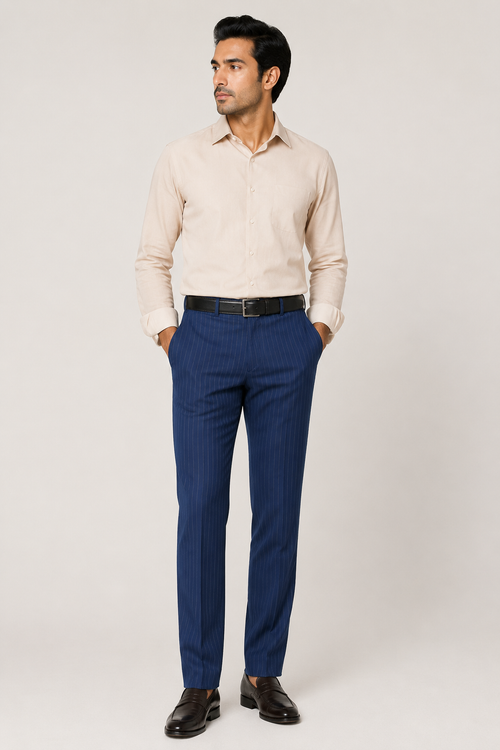 Imperial Blue Slim Trouser
