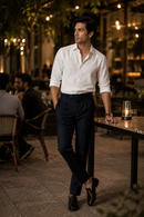 Men’s Imperial Navy Pleated Formal Trouser