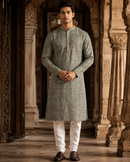 Sage Grey Kurta Set