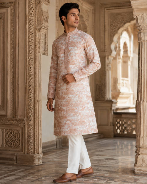 Blush Ivory Kurta Set