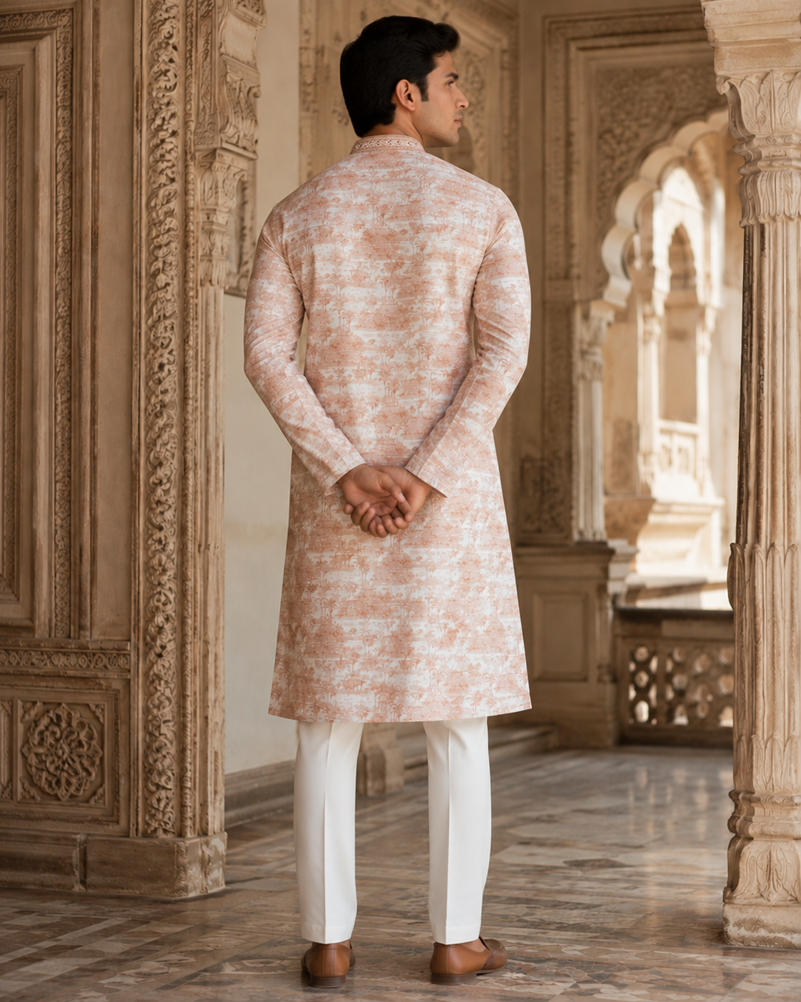 Blush Ivory Kurta Set