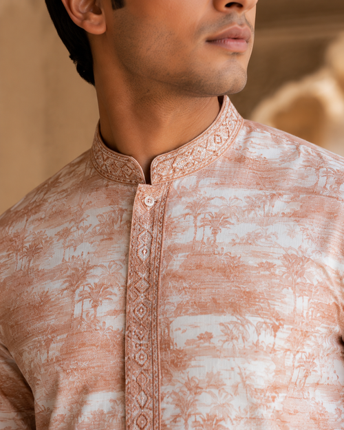 Blush Ivory Kurta Set