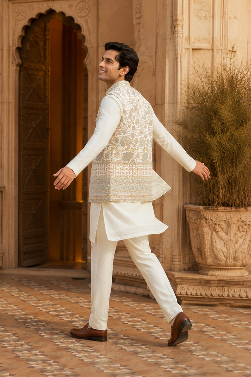 Ivory Garden Nehru Set