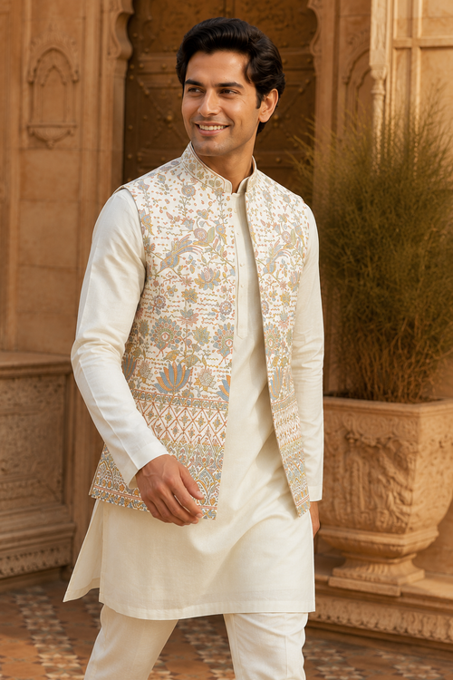 Ivory Garden Nehru Set