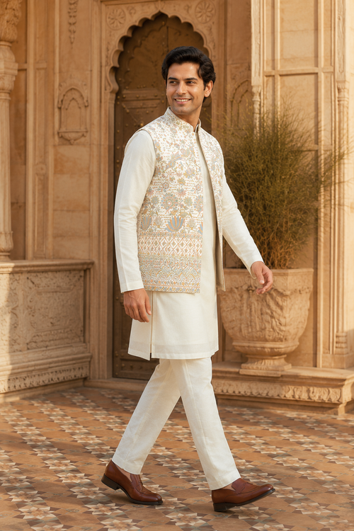 Ivory Garden Nehru Set