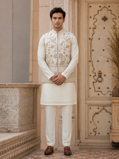Ivory Garden Nehru Set