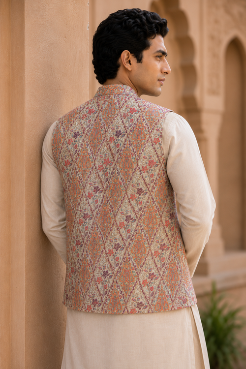 Ivory Trellis Bundi Set