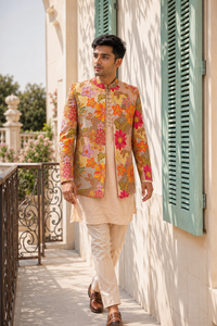 Jardin Royale Bandhgala Set