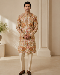 Men Ivory Kurta Set