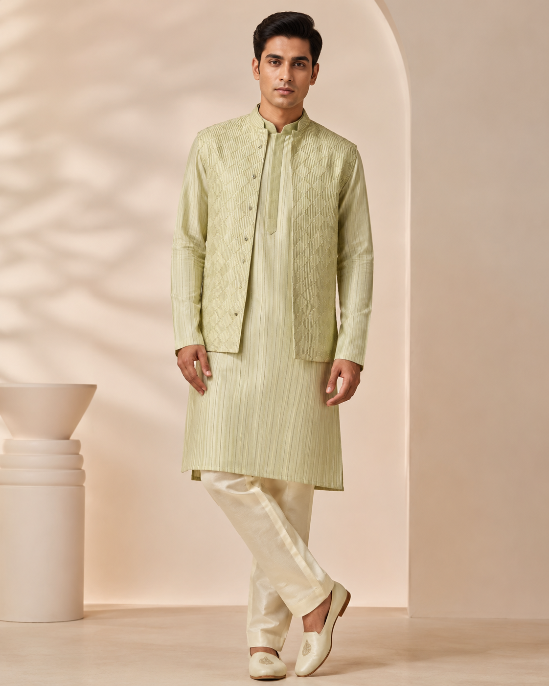 Pistachio Nehru Set