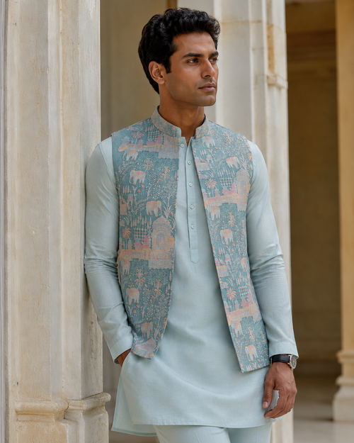 Azure Heritage Bundi Set