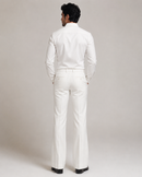 Men’s Imperial White Pinstripe Formal Trouser