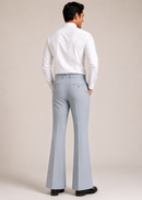Men’s Imperial Blue Pleated Formal Trouser