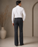 Men’s Imperial Black Pleated Formal Trouser