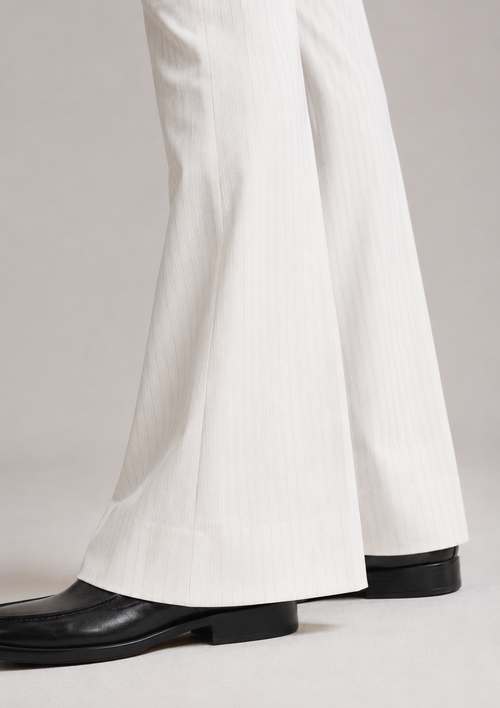 Men’s Imperial White Pinstripe Formal Trouser
